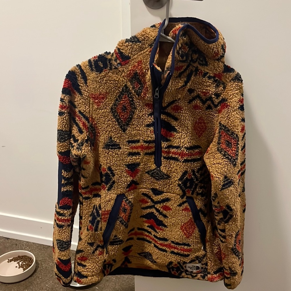 North Face Sherpa Quarter Zip